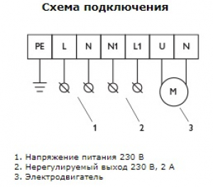 Регулятор скорости VRTE 5
