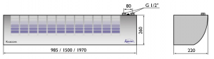 Воздушная завеса Классик КС-В-2000