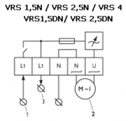 Регулятор скорости VRS 2.5/DN